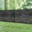 Black Privacy Fence Screen